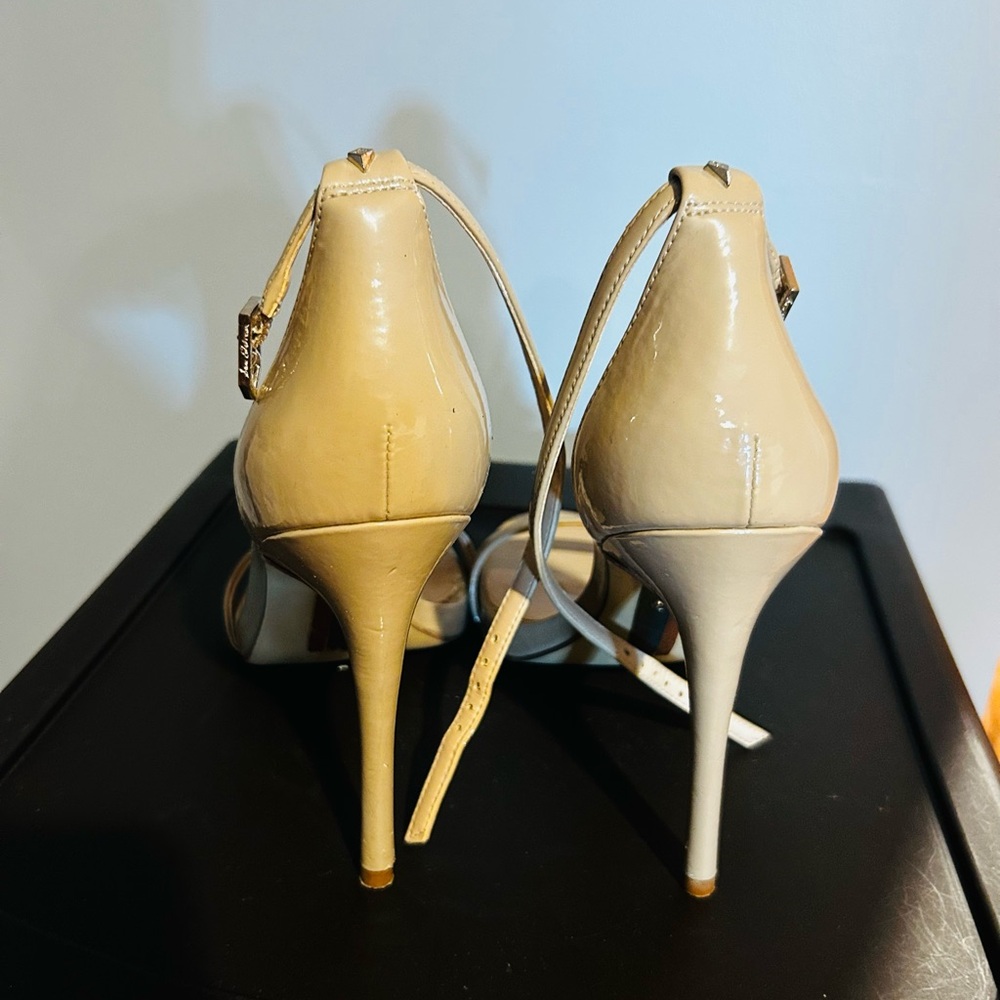 Elegant Beige Stiletto Heels